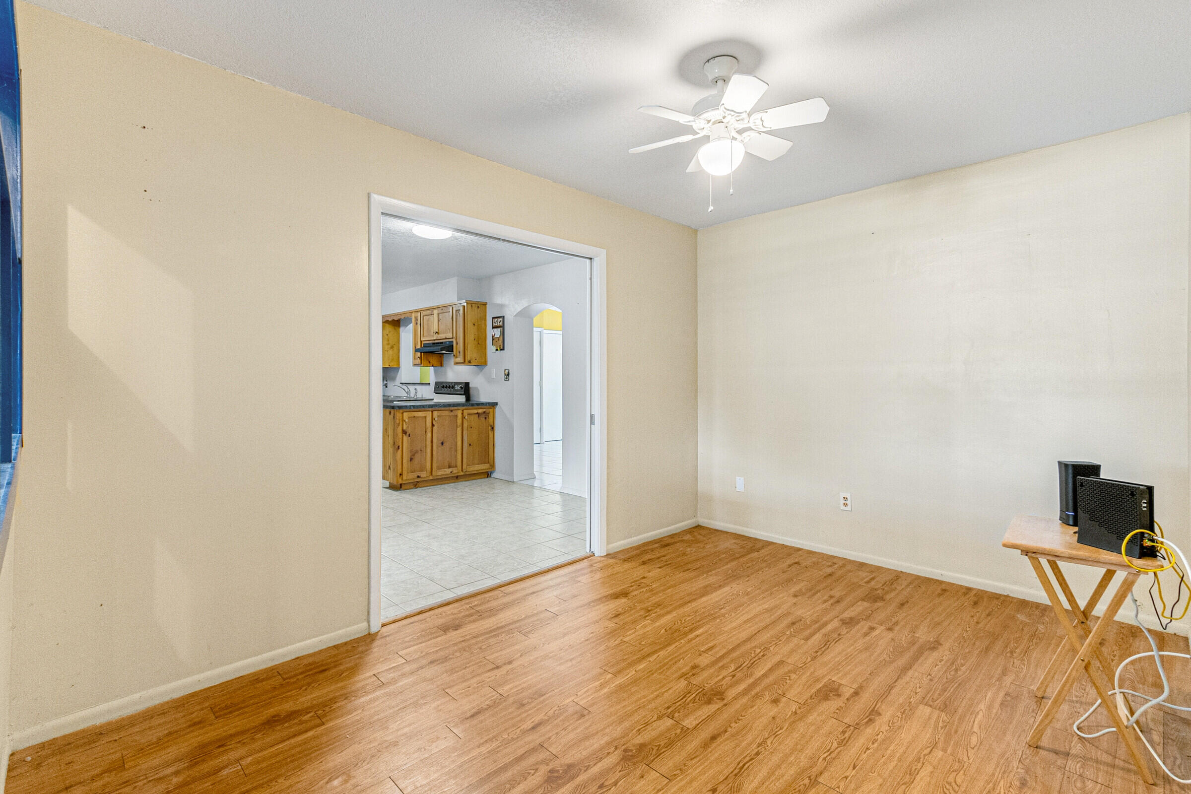 542 Sylvia Road Melbourne, FL 32904 - Photo 4 of 37 wooden floor in an empty room