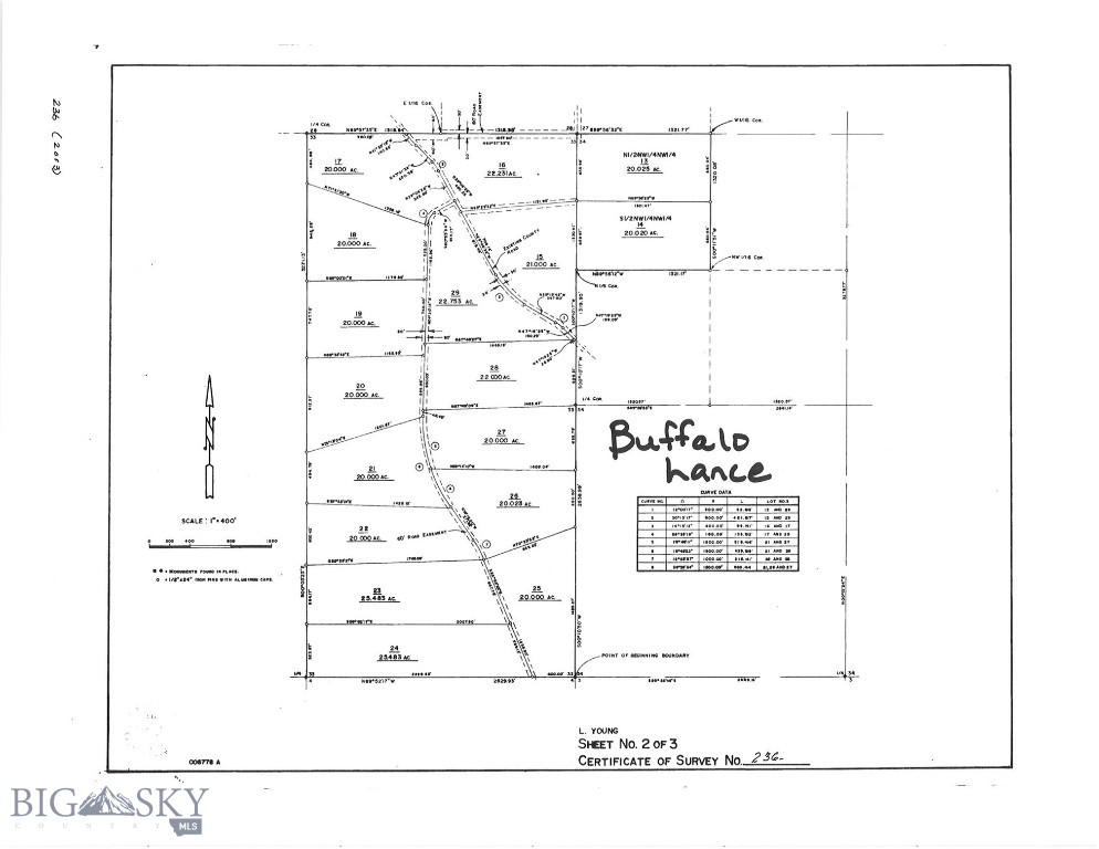 25 Buffalo Lance Ranch Cameron, MT 59720 - Photo 5 of 10 Buffalo Lance partial plat