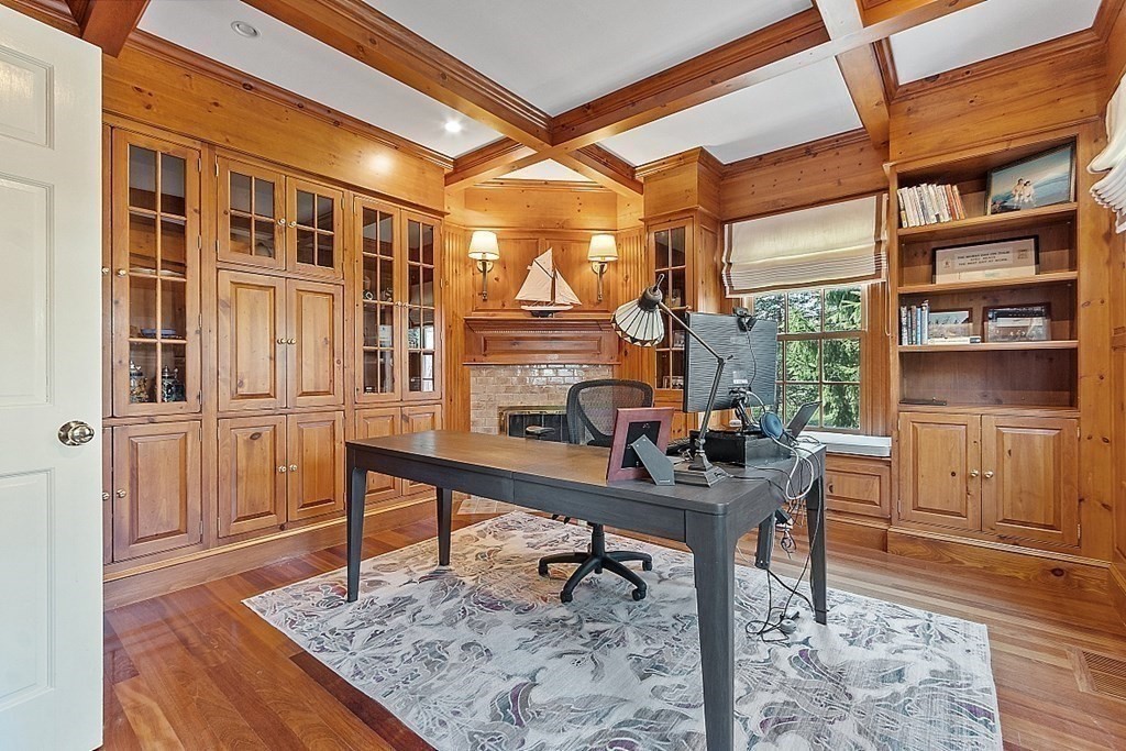 490 Lexington Road Concord, MA 01742 - Photo 6 of 40 a view of a workspace with furniture