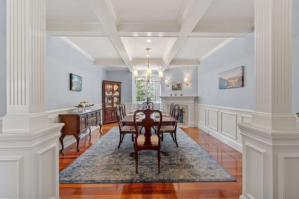 490 Lexington Road Concord, MA 01742 - Photo 7 of 40 a view of a dining room with furniture
