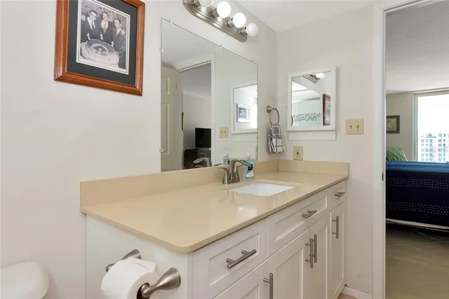 a kitchen with a stove and a microwave