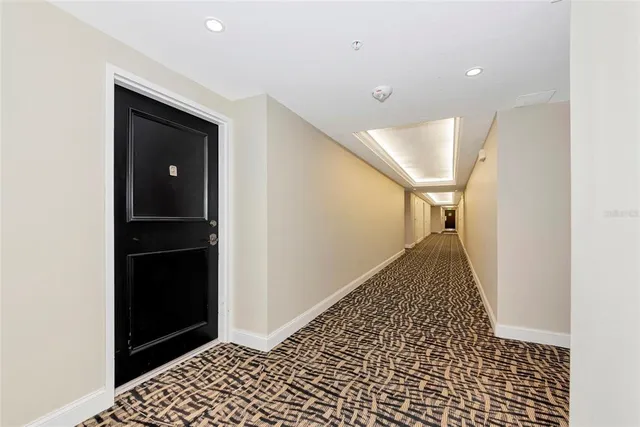 a view of a city and ocean view