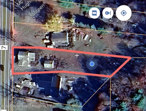 an outdoor space with lots of fruit and vegetables