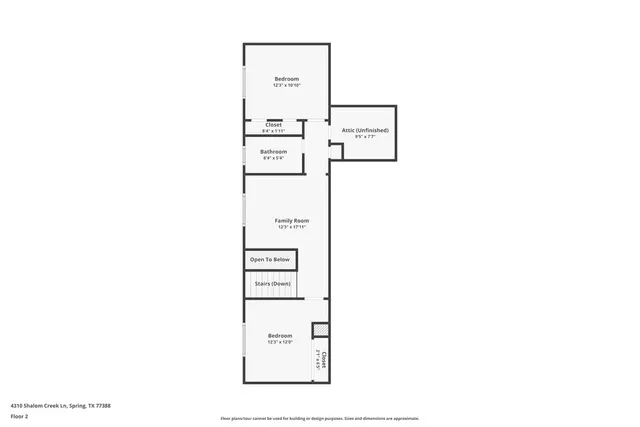 $1,920 | 4310 Shalom Creek Lane, Spring, TX 77388
