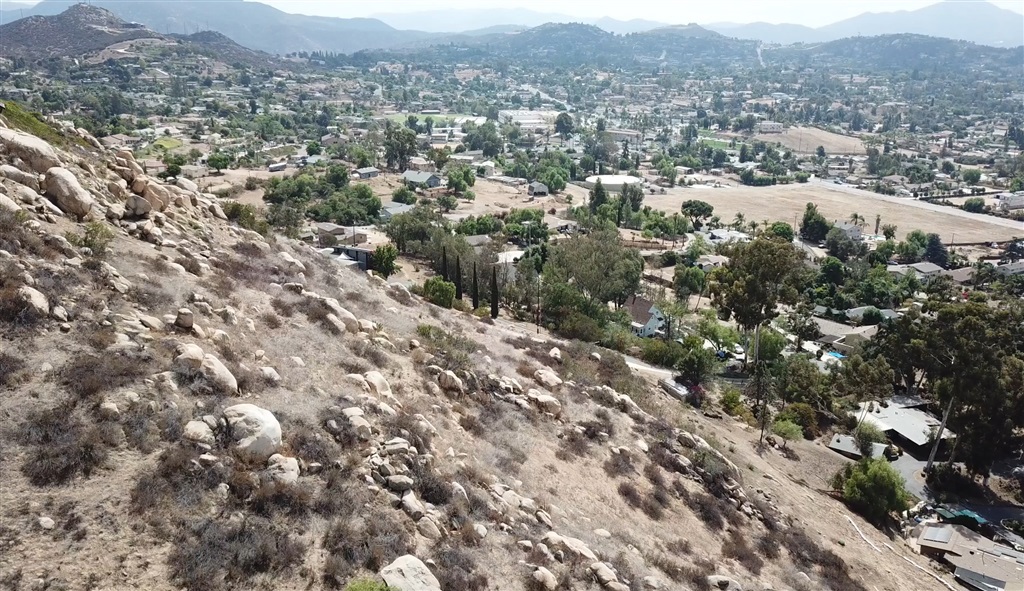 0 Vista Valley Rim Place El Cajon, CA 92019 - Photo 20 of 25 an aerial view of residential houses with city view
