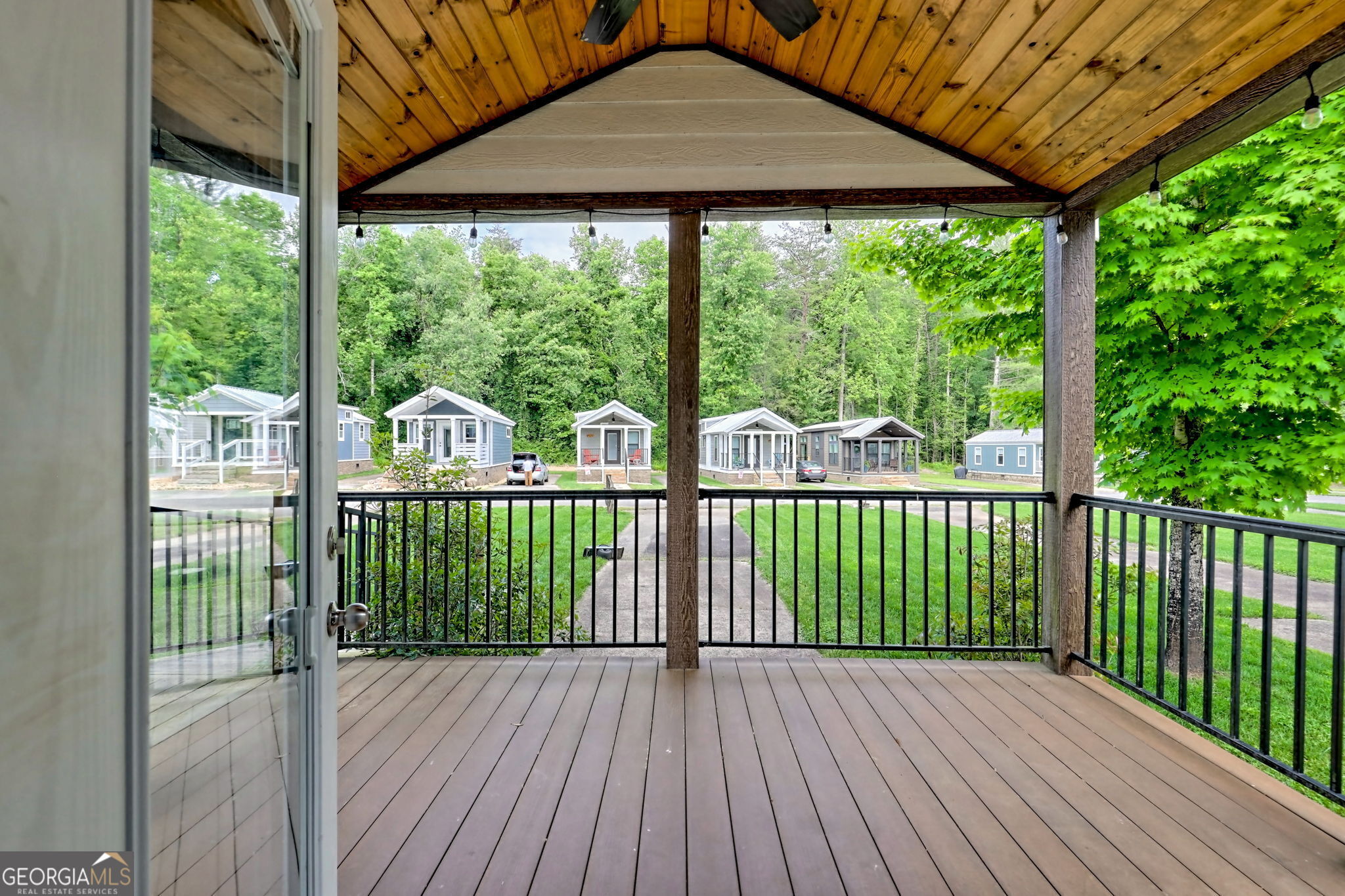 4960 Laurel Lodge Road Clarkesville, GA 30523 - Photo 24 of 29 a view of a room with wooden floor and outdoor space