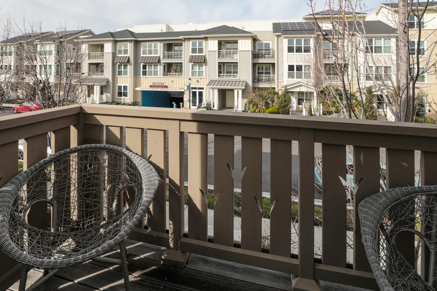 151 Madera Way Mountain View, CA 94041 - Photo 19 of 46 a view of a brick building from a balcony