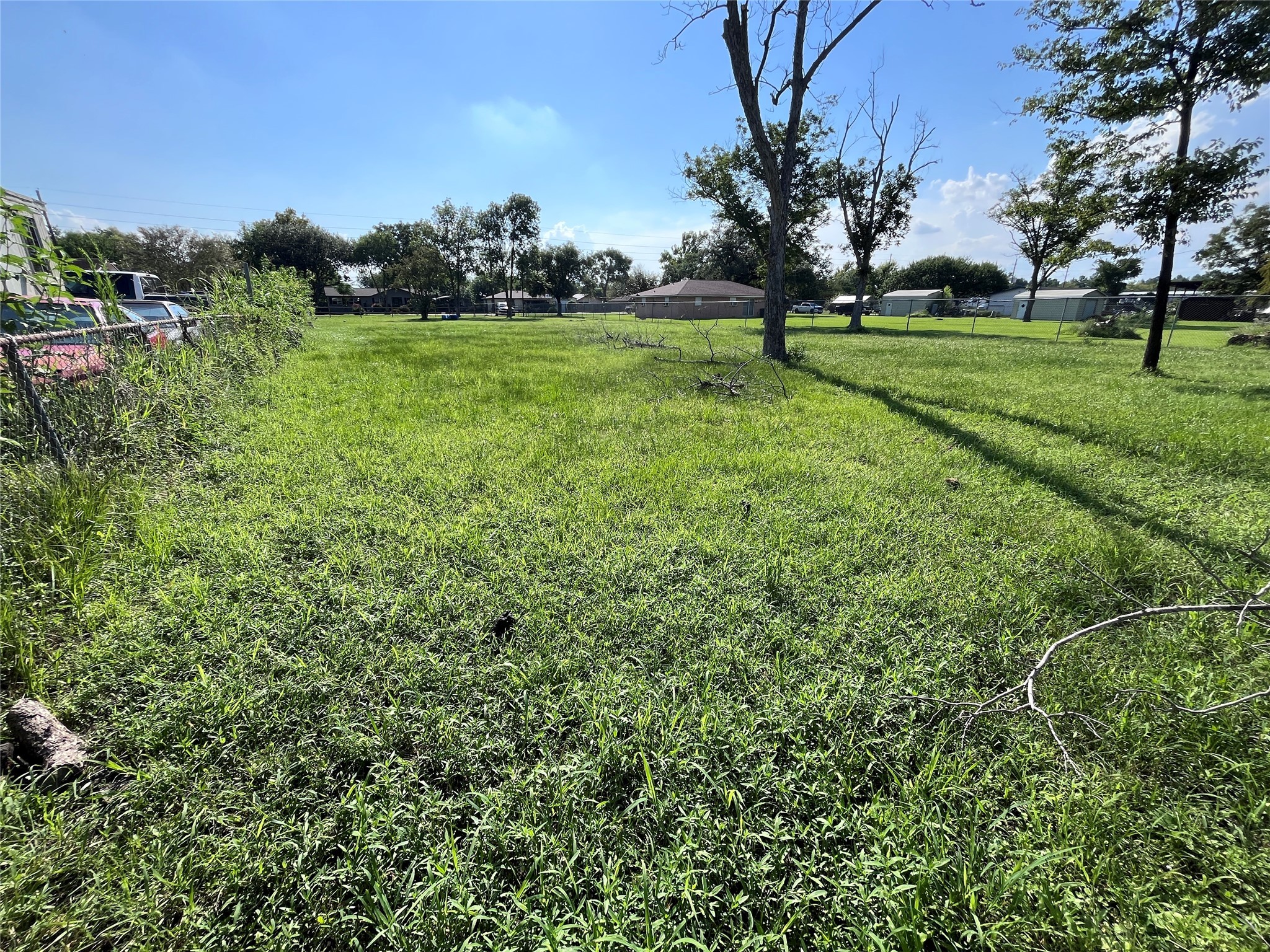 a view of an outdoor space and yard