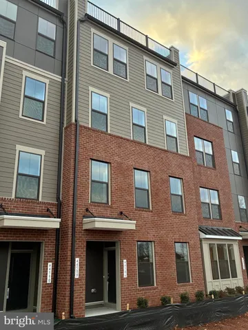 a front view of a building