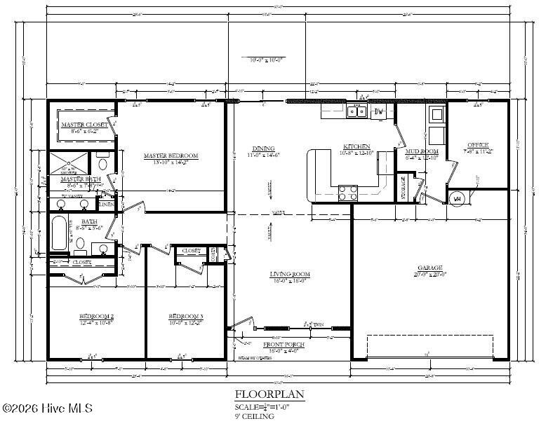 315 Antioch Road New Bern, NC 28560 - Photo 9 of 9 Layout