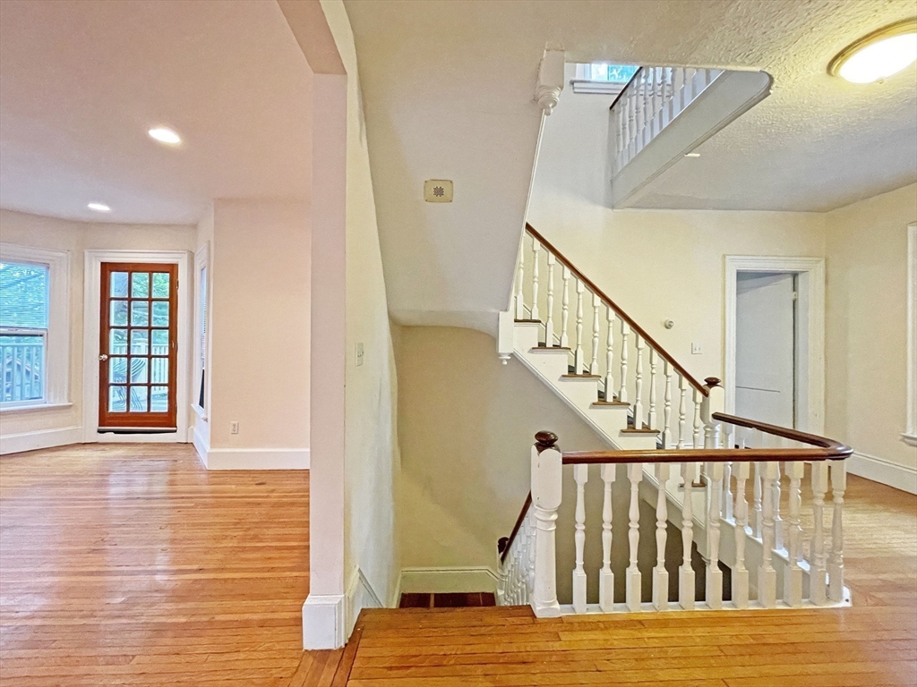 399 Newtonville Avenue, Unit 2 Newton, MA 02460 - Photo 9 of 24 a view of entryway with wooden floor