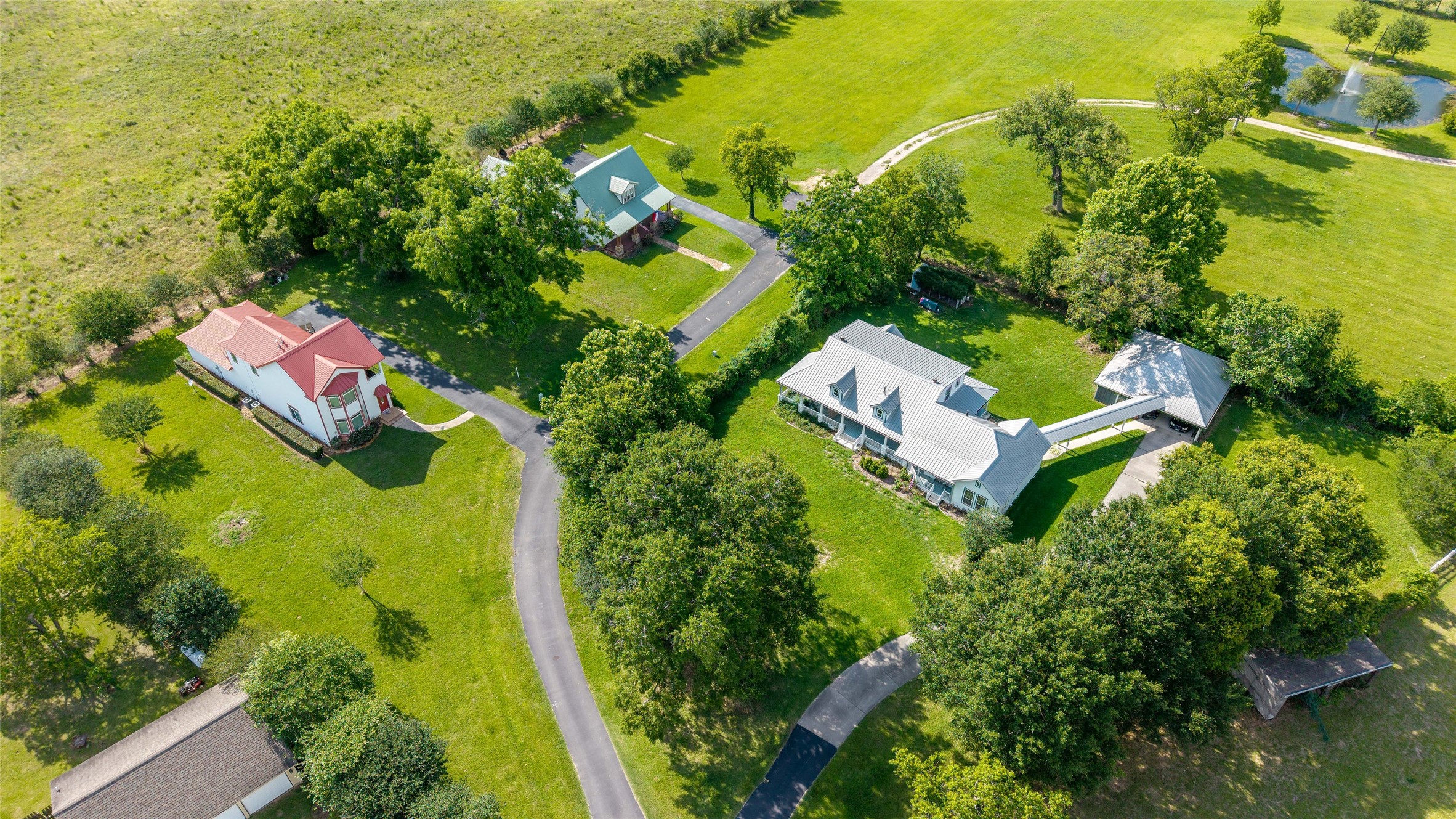 26631 Decker Prairie-Rosehill Road Magnolia, TX 77355 - Photo 3 of 20 an aerial view of houses with yard