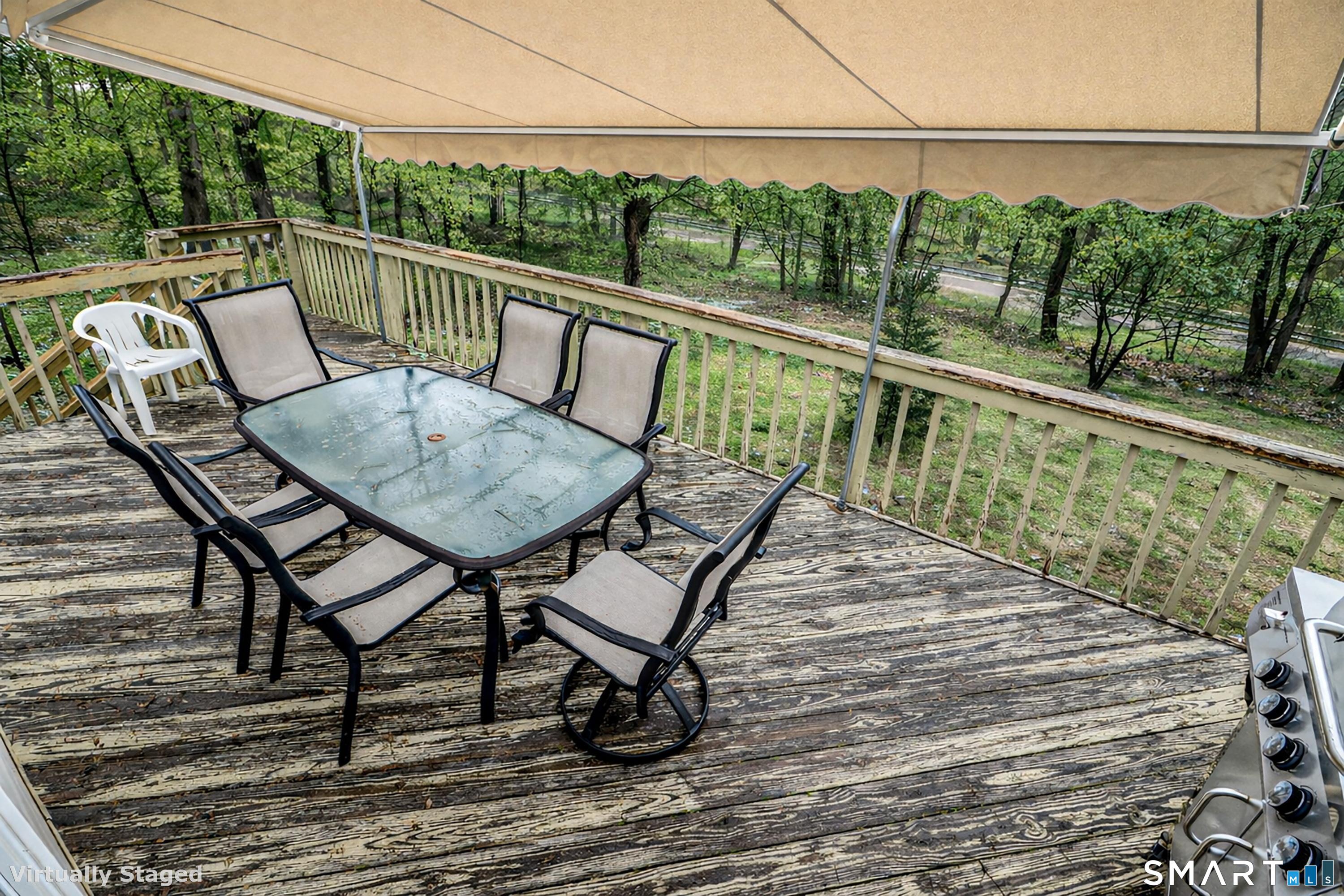 24 Prospect Drive Brookfield, CT 06804 - Photo 12 of 35 a view of a balcony with wooden floor