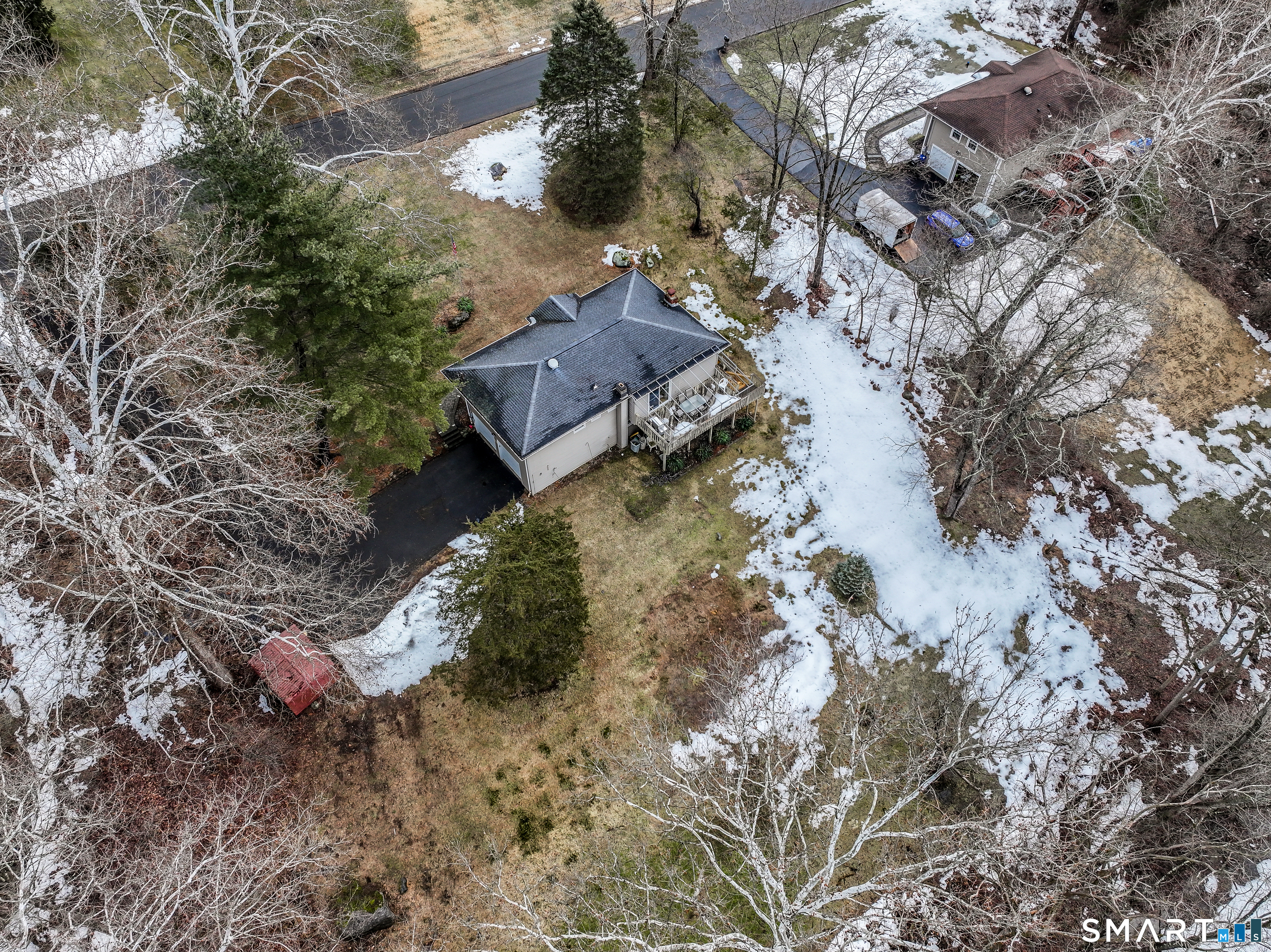 24 Prospect Drive Brookfield, CT 06804 - Photo 33 of 35 a aerial view of residential house with outdoor space