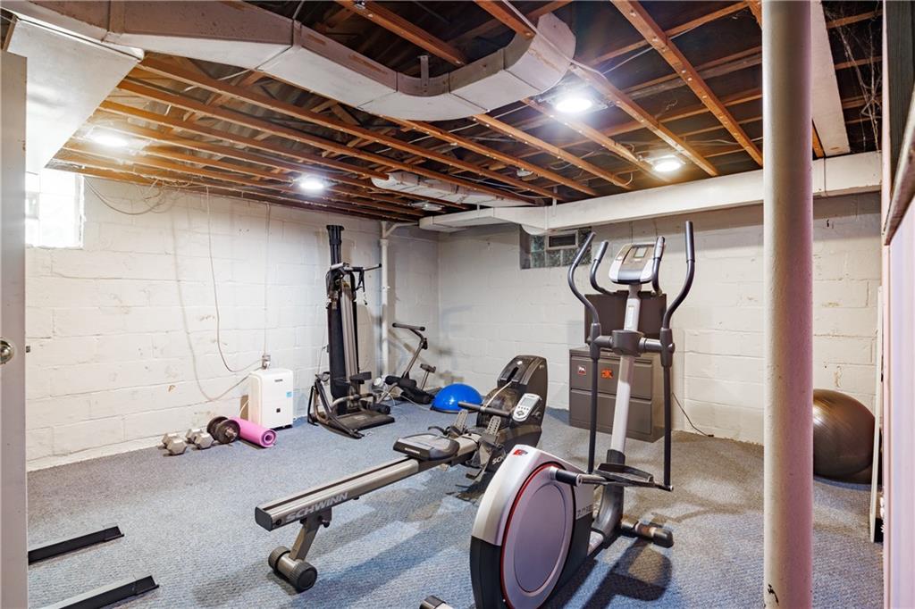 1025 Old Gate Road Pittsburgh, PA 15235 - Photo 24 of 27 a view of a room with gym equipment