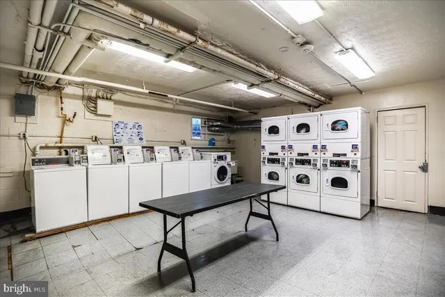 a view of a storage & utility room