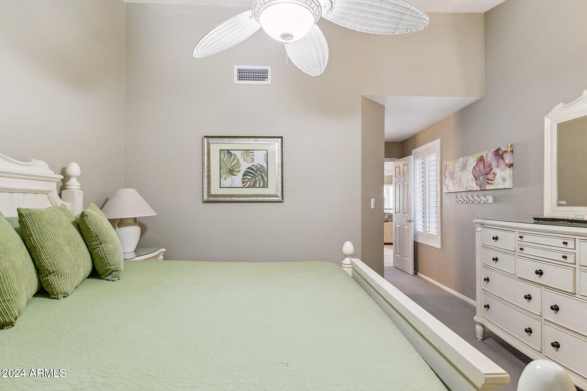 9707 East Mountain View Road, Unit 2436 Scottsdale, AZ 85258 - Photo 17 of 27 Master bedroom