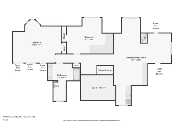 $1,875,000 | N1474 Fontana Ridge Road, Fontana, WI 53125