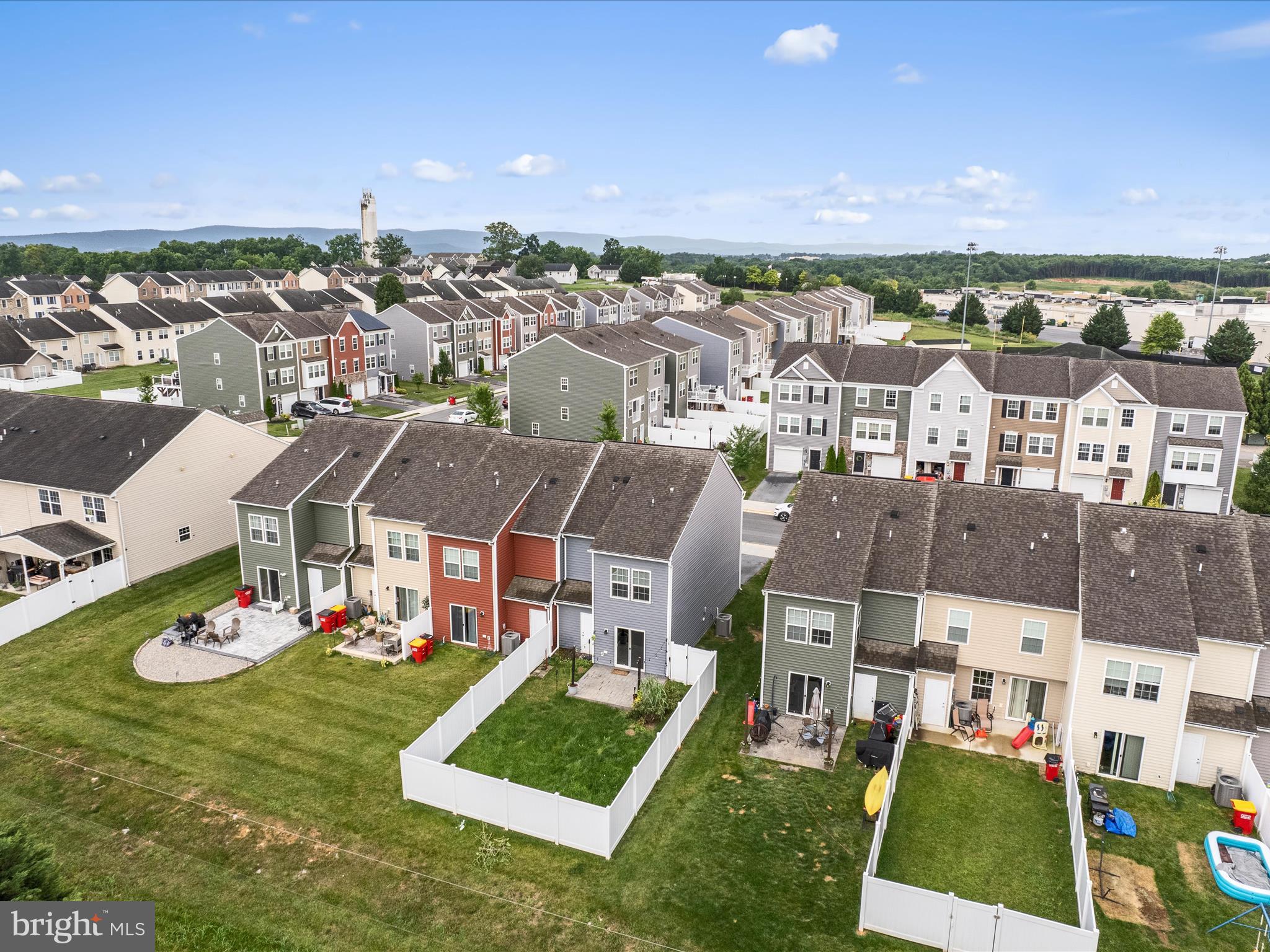 576 Thumper Drive Ranson, WV 25438 - Photo 37 of 37 a view of multiple houses with a big yard