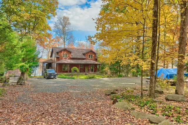 a view of a building with a trees