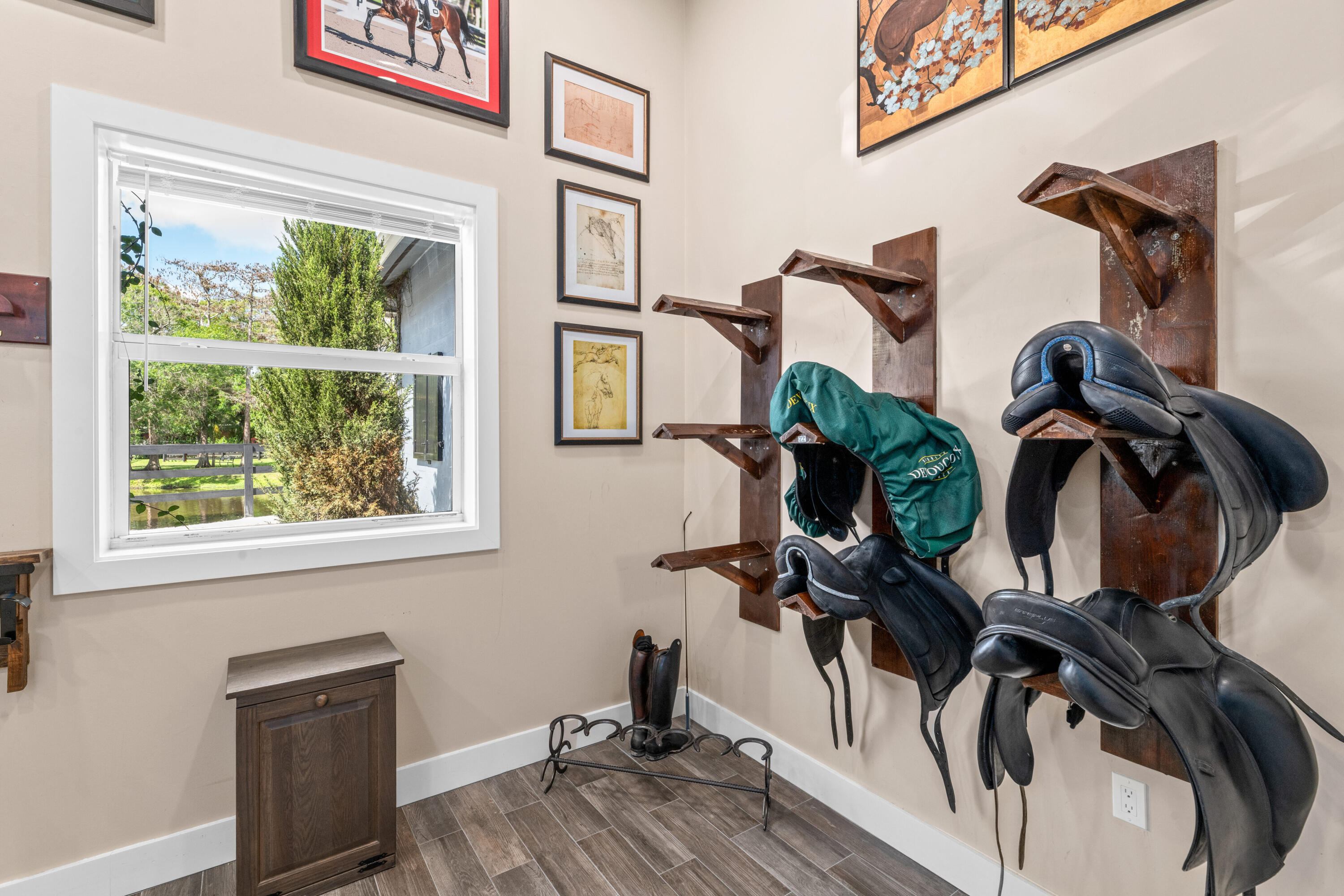 15161 Collecting Canal Road Loxahatchee Groves, FL 33470 - Photo 14 of 69 Tack room with Lounge