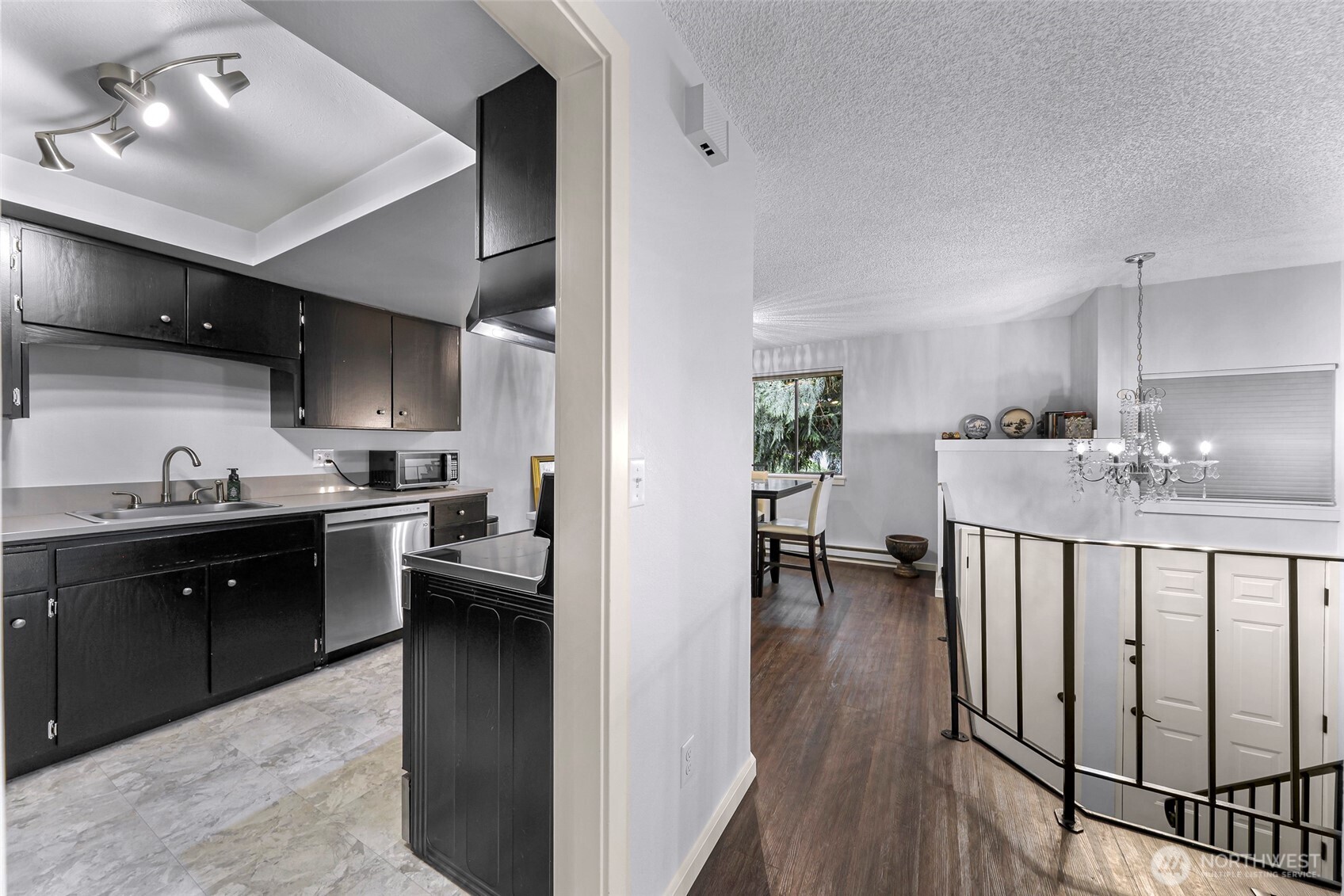 1211 North 8th Street, Unit 2 Mount Vernon, WA 98273 - Photo 17 of 38 a kitchen with stainless steel appliances granite countertop a sink dishwasher stove and oven