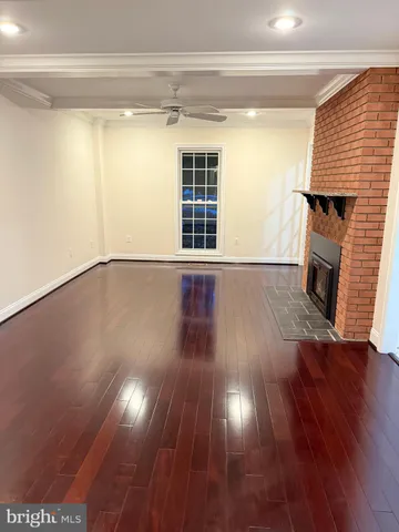 a view of a livingroom with a fireplace