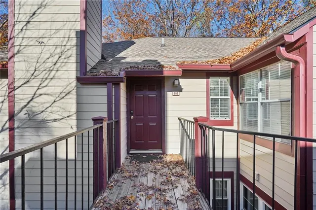 a view of a house with a porch