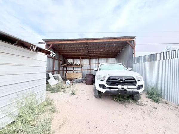 a view of car garage