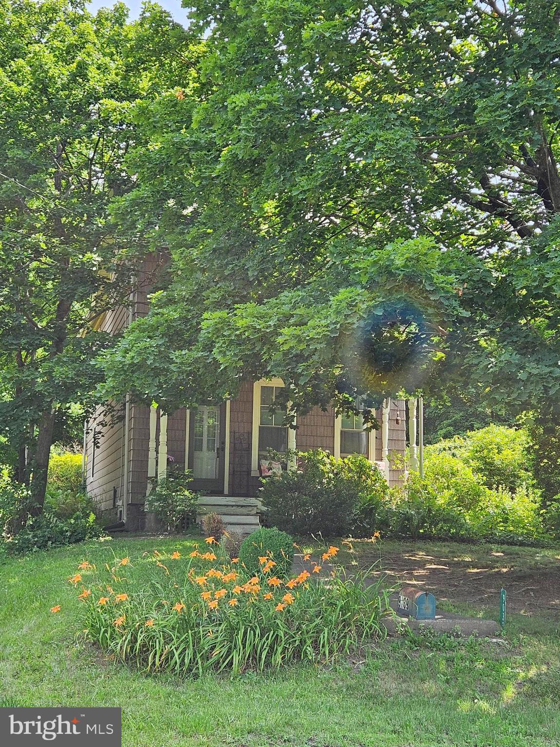 9039 Easton Road Ottsville, PA 18942 - Photo 42 of 61 front view of house with a yard and potted plants