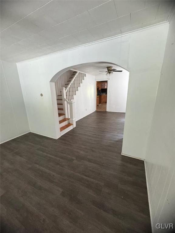 134 West Ridge Street Coaldale, PA 18218 - Photo 3 of 31 a view of an empty room with wooden floor