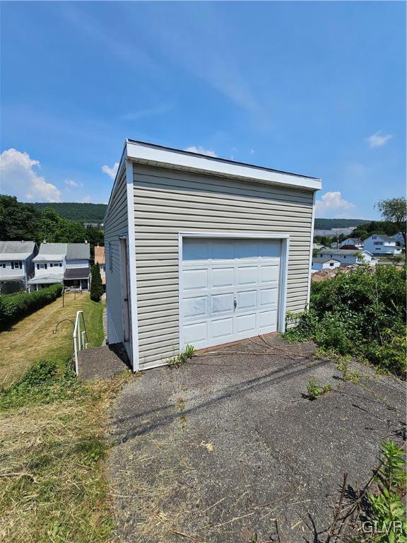134 West Ridge Street Coaldale, PA 18218 - Photo 31 of 31 a front view of a house with a garage