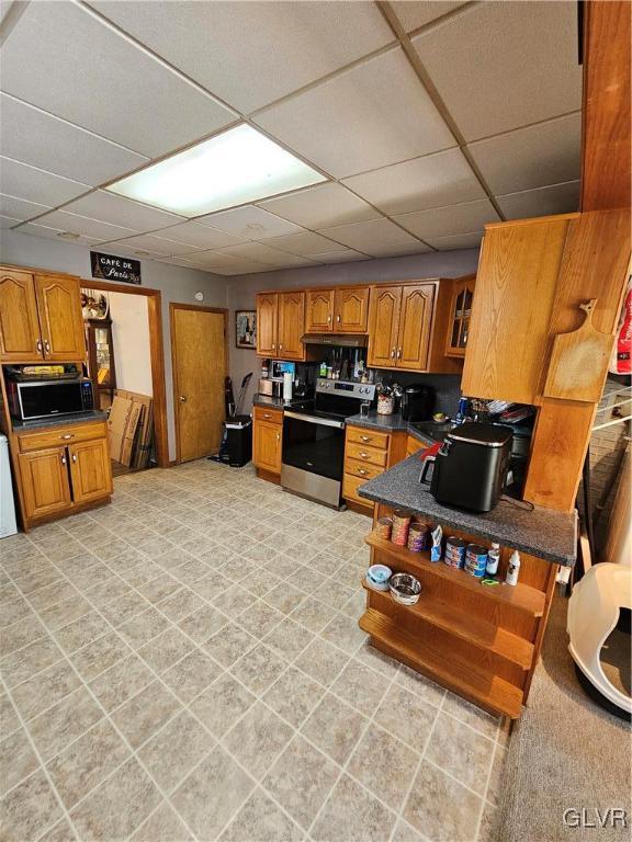 134 West Ridge Street Coaldale, PA 18218 - Photo 8 of 31 a kitchen with sink stove and refrigerator