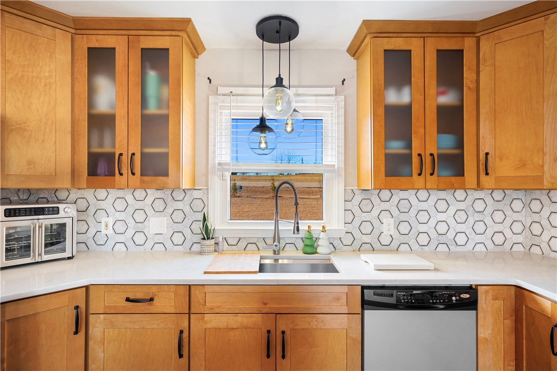 3067 Anderson Highway Liberty, SC 29657 - Photo 11 of 32 This bright kitchen offers functional design and natural views.