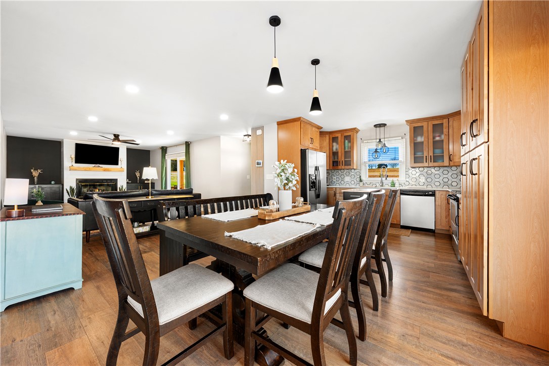 3067 Anderson Highway Liberty, SC 29657 - Photo 14 of 32 This inviting space blends a functional kitchen with a comfortable dining and living area.