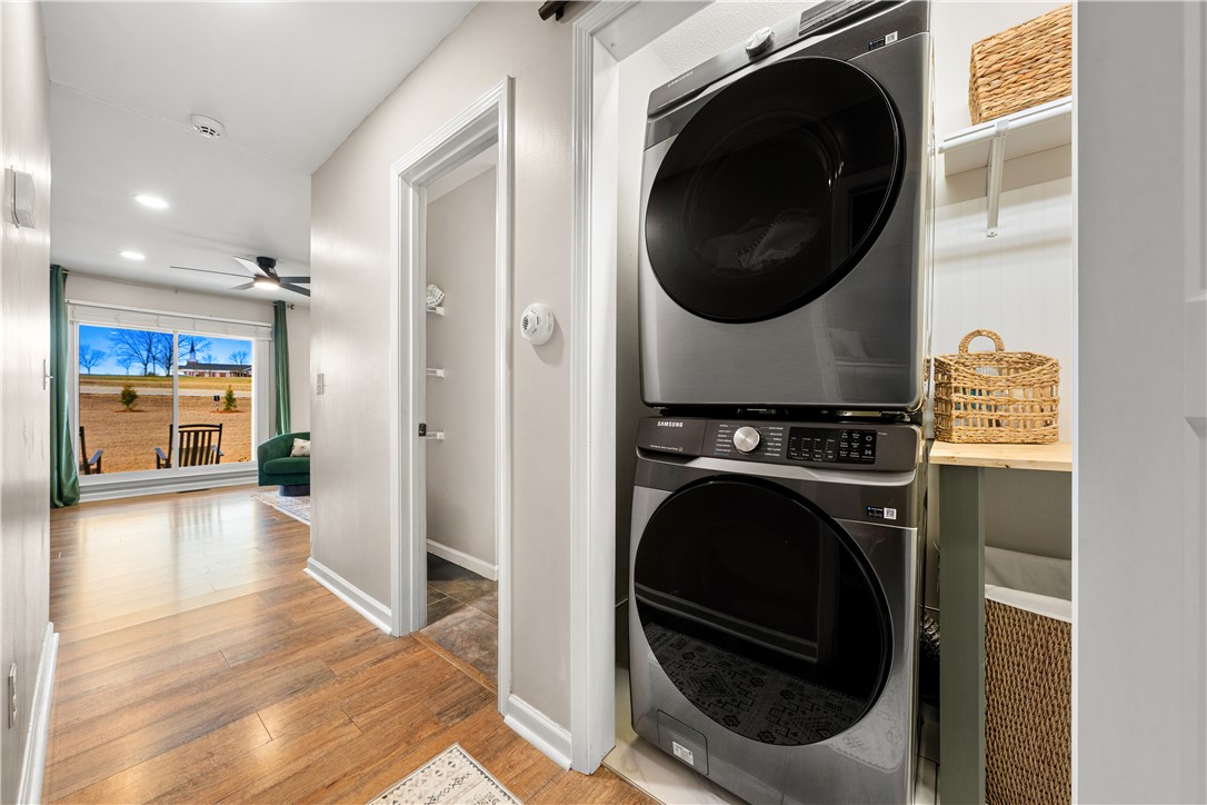 3067 Anderson Highway Liberty, SC 29657 - Photo 27 of 32 This dedicated laundry space offers convenience with ample storage and seamless access to living areas.