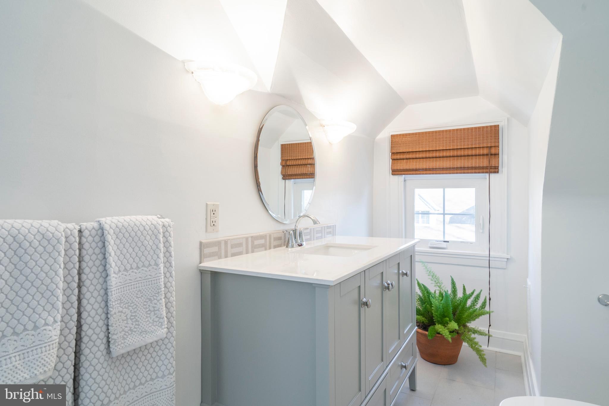 129 Valley Road Ardmore, PA 19003 - Photo 37 of 54 Updated 3rd Floor Hall Bathroom