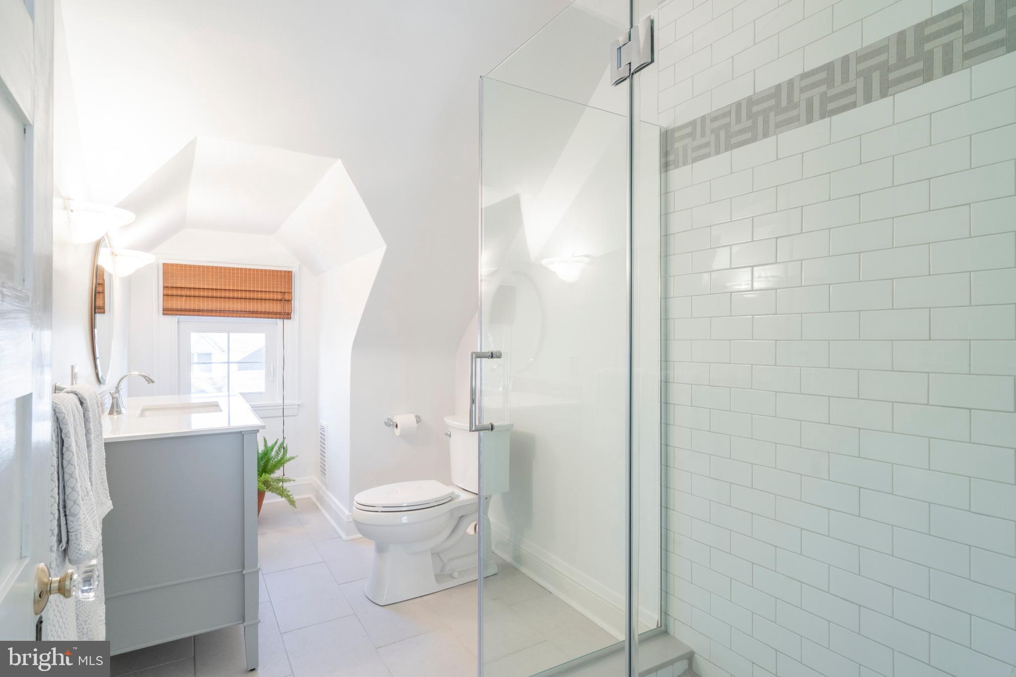 129 Valley Road Ardmore, PA 19003 - Photo 38 of 54 Updated 3rd Floor Hall Bathroom