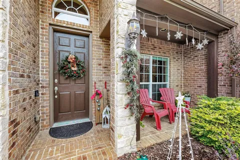 front view of a house with a porch