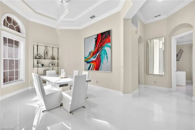 a living room with furniture and window