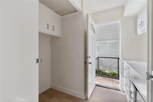 a view of cabinets