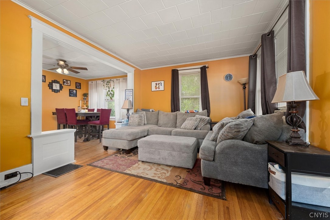 417 Franklin Street Oneida, NY 13421 - Photo 7 of 39 Living Room with hardwood floors