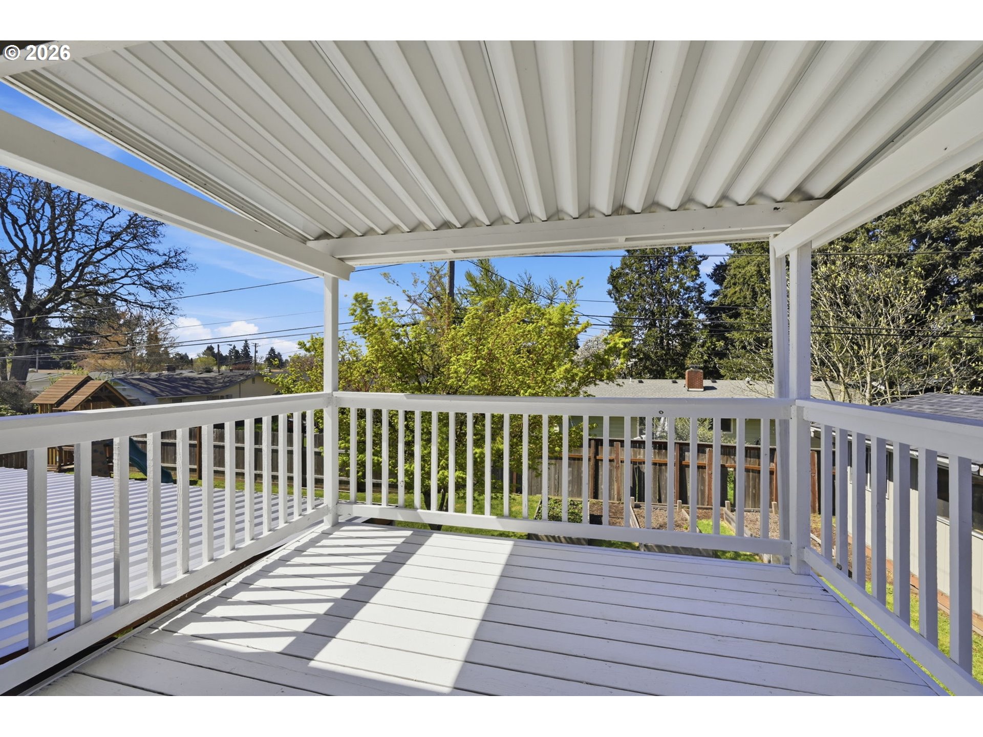 2612 Sage Street Eugene, OR 97404 - Photo 21 of 45 a view of balcony with wooden floor