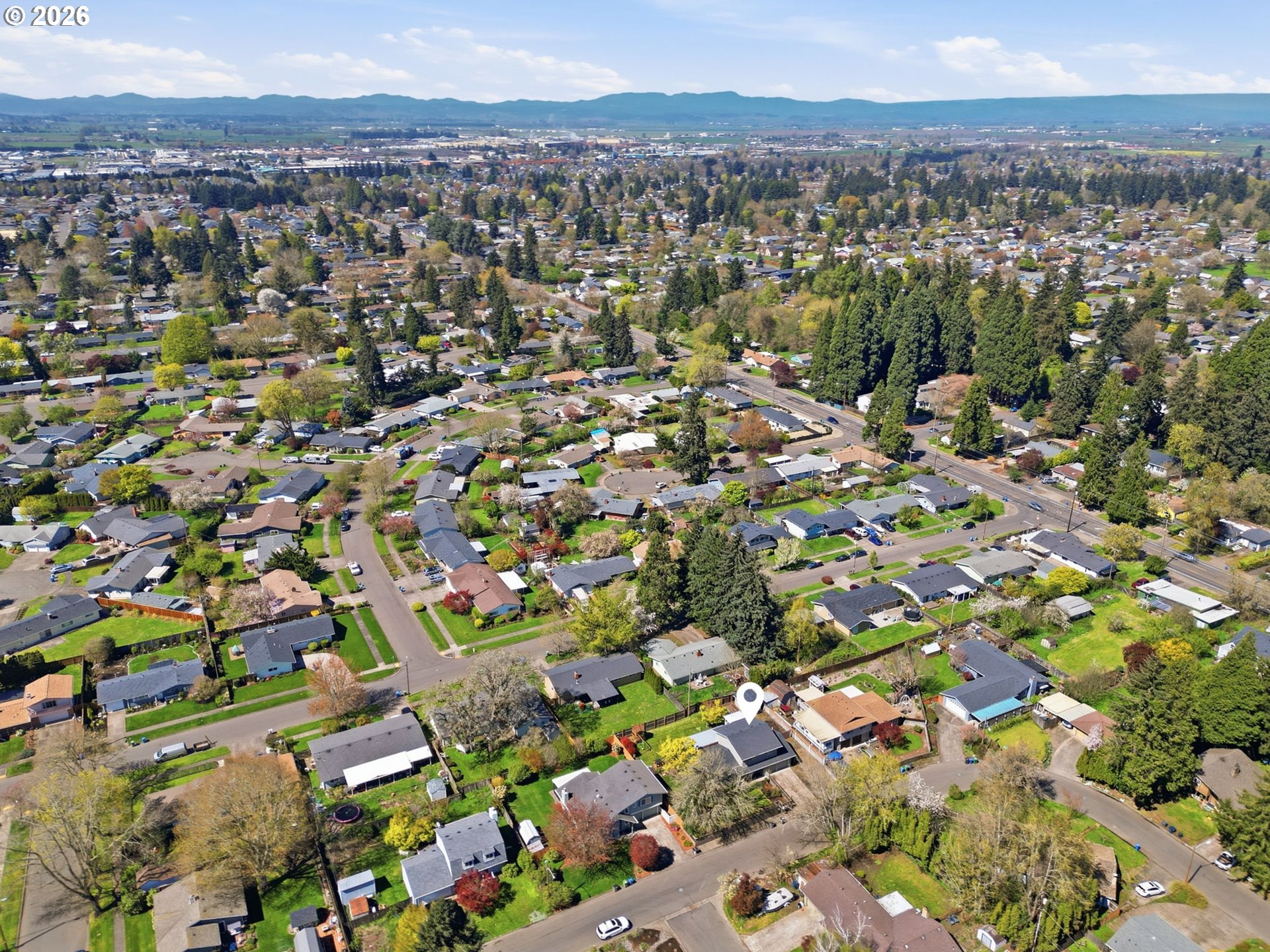 2612 Sage Street Eugene, OR 97404 - Photo 44 of 45 an aerial view of multiple house