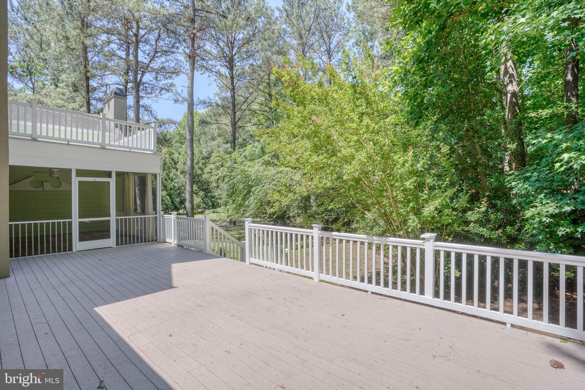 20064 Shingle Point Road Georgetown, DE 19947 - Photo 34 of 77 Back Deck off Screened Porch