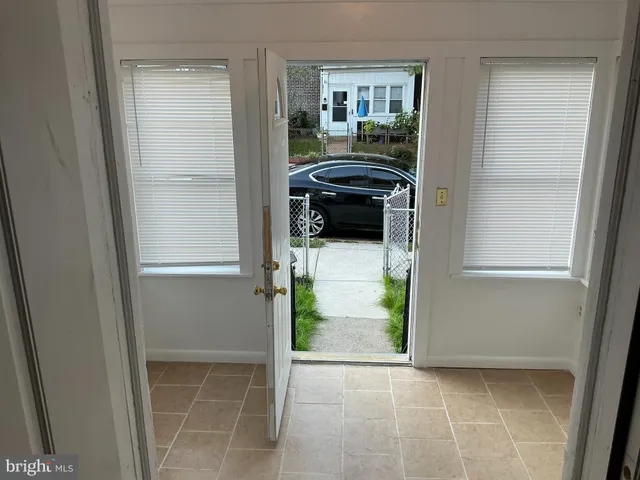 a view of storage and utility room