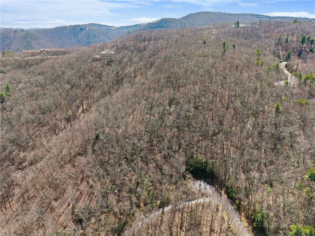 Lot 9 Lot Drive Boone, NC 28607 - Photo 4 of 13 a view of a dry yard with mountains in the background