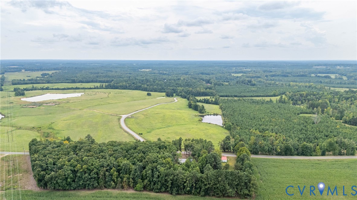 11550 Lunenburg County Road Keysville, VA 23947 - Photo 46 of 48 Expansive acreage featuring cleared fields, wooded