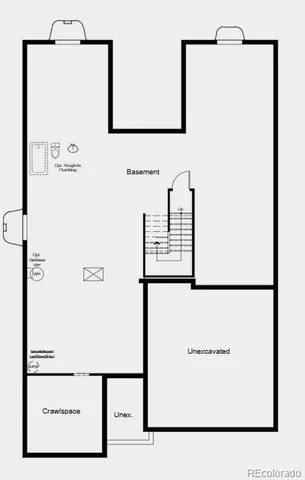 a view of a staircase