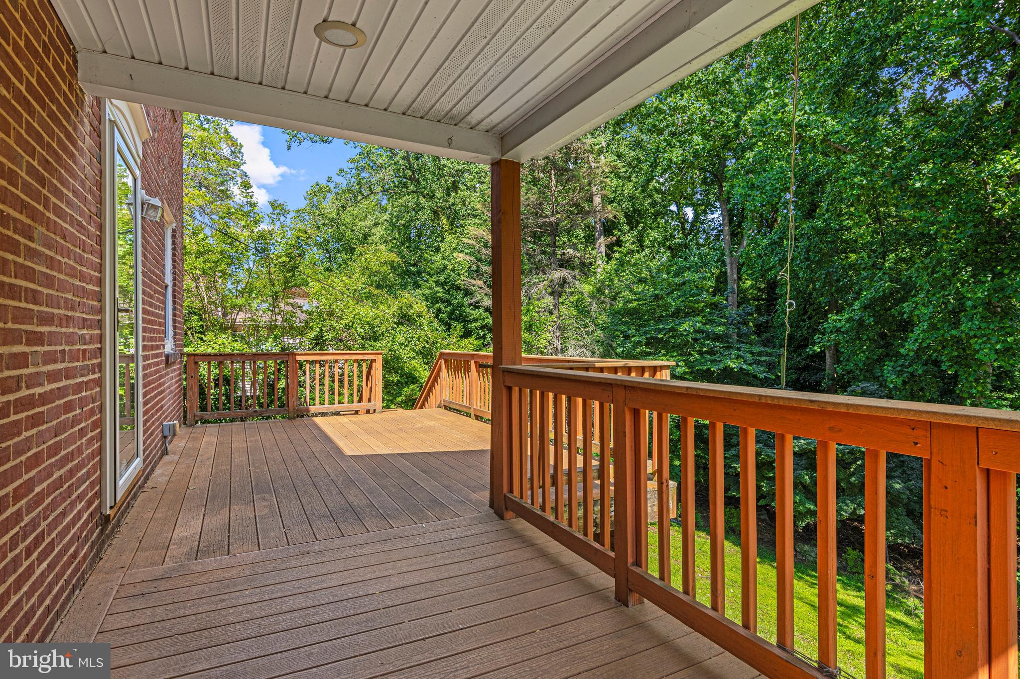 5020 Dermond Road Drexel Hill, PA 19026 - Photo 33 of 39 a view of balcony with wooden floor